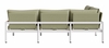 Lychee Modular Sectional in Green