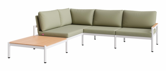 Lychee Modular Sectional in Green