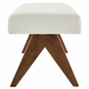 Lyra 47" Boucle Upholstered Bench