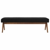 Lyra 63" Boucle Upholstered Bench