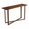 Macaria Console Table in Walnut