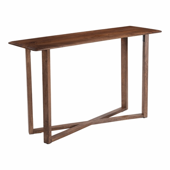 Macaria Console Table in Walnut