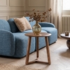Macaria Side Table in Walnut