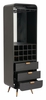 Magara Bar Cabinet in Black