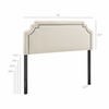 Magnolia Stain-Resistant Performance Velvet Full Size Headboard