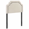 Magnolia Stain-Resistant Performance Velvet Twin Size Headboard