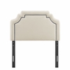 Magnolia Stain-Resistant Performance Velvet Twin Size Headboard