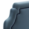 Magnolia Stain-Resistant Performance Velvet Twin Size Headboard