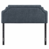 Magnolia Upholstered Fabric Queen Size Headboard