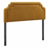 Magnolia Upholstered Fabric Queen Size Headboard