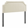 Magnolia Upholstered Fabric Queen Size Headboard