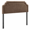 Magnolia Upholstered Fabric Queen Size Headboard