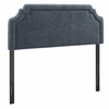 Magnolia Upholstered Fabric Queen Size Headboard