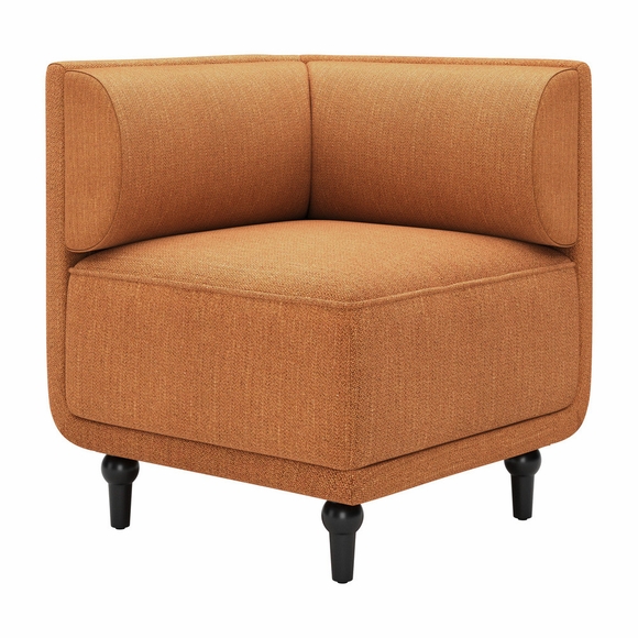 Malben Corner Chair in Brown