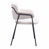 Marcel Dining Chair Set of 2 in Cream