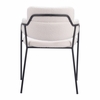Marcel Dining Chair Set of 2 in Cream