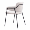 Marcel Dining Chair Set of 2 in Cream