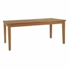 Marina 11 Piece Outdoor Patio Teak Outdoor Dining Set in Natural MID-3284