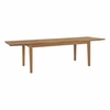 Marina 11 Piece Outdoor Patio Teak Outdoor Dining Set in Natural MID-3284
