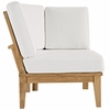 Marina Outdoor Patio Teak Corner Sofa