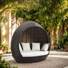 Marisol Beach Daybed in Brown & Beige