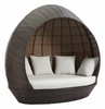 Marisol Beach Daybed in Brown & Beige