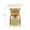 Maro Accent Table in Multicolor
