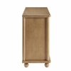 Marola 71 Inch Oak Wood Seagrass Sideboard in Oak