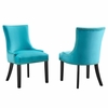 Marquis Performance Velvet Dining Chairs Set of 2