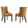 Marquis Performance Velvet Dining Chairs Set of 2