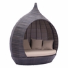 Martinique Beach Daybed in Brown & Beige
