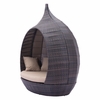 Martinique Beach Daybed in Brown & Beige