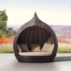 Martinique Beach Daybed in Brown & Beige