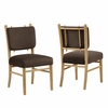 Mauden Performance Velvet Dining Side Chairs Set of 2