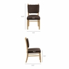 Mauden Performance Velvet Dining Side Chairs Set of 2
