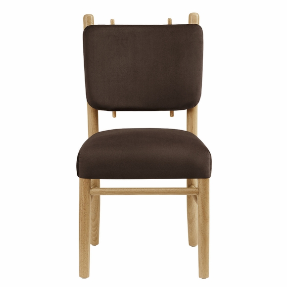 Mauden Performance Velvet Dining Side Chairs Set of 2