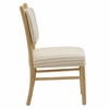 Mauden Striped Dining Side Chairs Set of 2