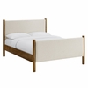 Maven King Size Fabric Upholstered Platform Bed