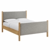 Maven Queen Size Fabric Upholstered Platform Bed