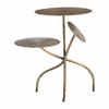 Mavro Accent Table in Brass