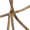 Mavro Accent Table in Brass