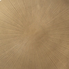 Mavro Accent Table in Brass