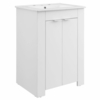 Maybelle 24" Bathroom Vanity in White White