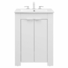 Maybelle 24" Bathroom Vanity in White White