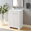 Maybelle 24" Bathroom Vanity in White White