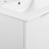 Maybelle 24" Wall-Mount Bathroom Vanity in White White