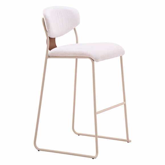 Meadow Barstool - Set of 4 in Cloud White