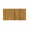 Meadow Outdoor Patio Teak Wood Coffee Table in Natural Taupe