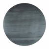 Metropolis Dining Table in Gray & Silver