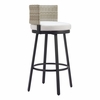 Midnight Wave Barstool in White
